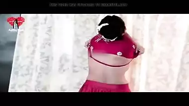 Aabha paul hot removing saree big boobs