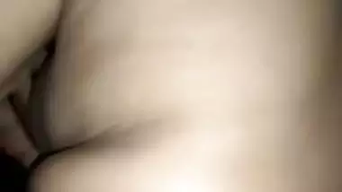 Newly married bhabi boobs press porn MMS