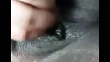 Big boobs horny GF fingering on video call to lover