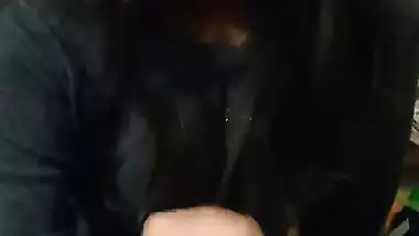 Beautiful GF shaking sex shaft of her BF