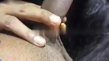 Mature aunt records her blowjob MMS sucking a young dick