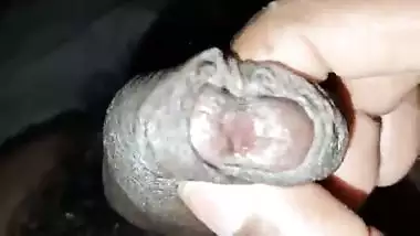 Showing Big Horny Indian Penis Hard Cumming