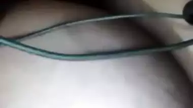 Nude show of girlfriend on video call to boyfriend