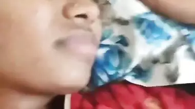 Young 18-year-old girl moans because of hard sex