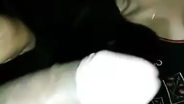 Lonely Bhabhi gives a desi blowjob to her Devar