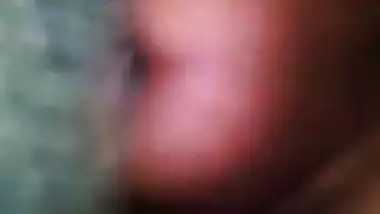 Desi nude wife caught and pressing boobs by hubby