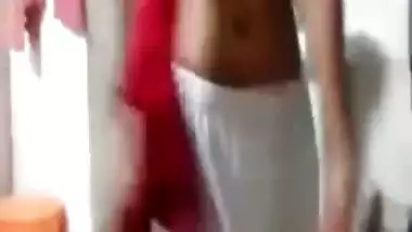 Upcoming model actress Shreya nude strip show