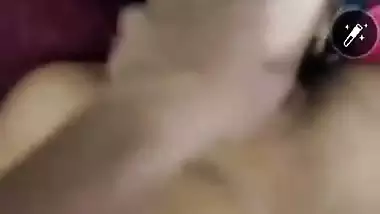 Big boobs wife sharing with husband friend on video call