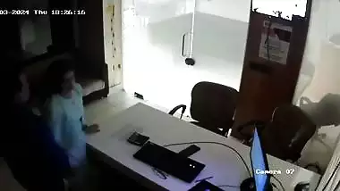 Indian office sex of boss and employee fucking in the cabin