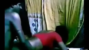 Tamil aunty lifting saree and riding sex