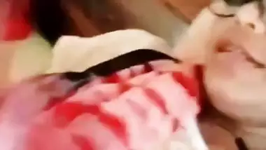 Innocent bhabhi boob show to ex-boyfriend viral MMS