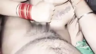 Desi sex video of Rohit fucking his wife and cumming on her